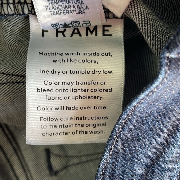 Frame Denim Le Skinny de Jeanne Crop Jeans - Picture 7 of 7